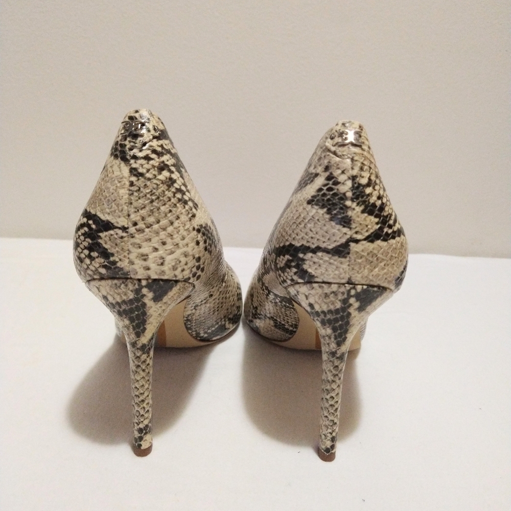 Sam Edelman Hazel Snake Skin Leather Pumps - Picture 10 of 11
